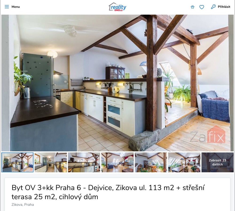 Reality.idnes.cz prezentace od Zafix