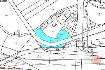 Pozemek, 2059 m2, Nad strouhou, Praha 4 - Braník