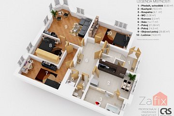 Dům 190 m2, pozemek 552 m2, Smetanova, Chrudim - Chrudim IV