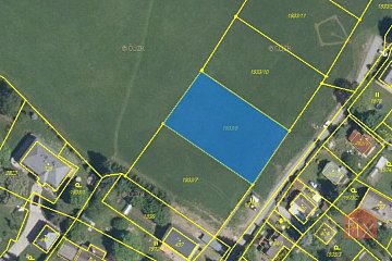 Pozemek, 1485 m2, Tři Sekery