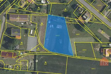 Pozemek, 2610 m2, Brantice